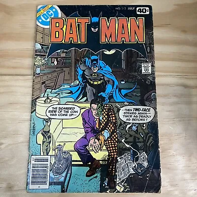 Buy Batman #313 Newsstand - 1st Appearance Of Tim Fox - KEY - 1979 • 159.90£