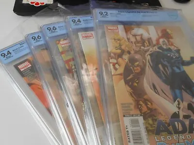 Buy Adam Legend Of The Blue Marvel Full Set Rare Key CBCS CGC 1-5 9.2 9.4 9.6 ! • 788.36£