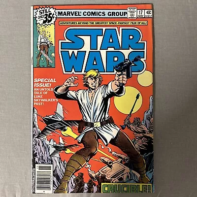 Buy Star Wars #17 Newsstand Nov 78 Bronze Age Marvel Comics Luke Skywalker Crucible! • 16.08£