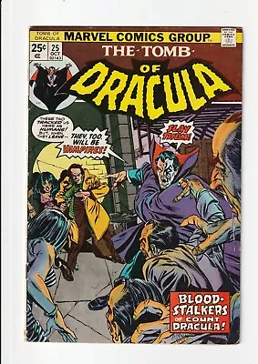 Buy The Tomb Of Dracula #25 • Marvel Comics • 1974 • 1ST HANNIBAL KING • 1st Print • 48.24£