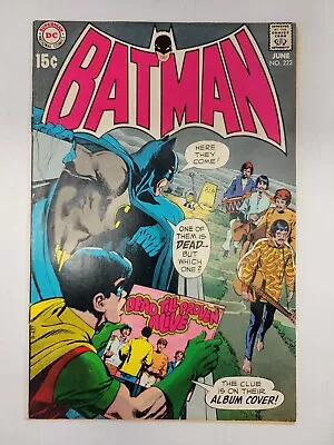 Buy Batman #222, Classic Neal Adams Cover Featuring The Beatles, 1970 • 217.42£