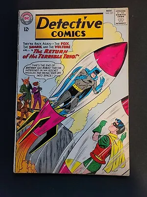 Buy DETECTIVE COMICS #321 (Nov 1963) VG++ Condition Comic - Terrible Trio - Kane Art • 35.56£