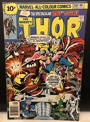 Buy The Mighty THOR #250 Comic , Marvel Comics • 5.52£