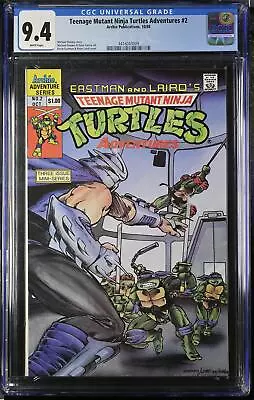 Buy Teenage Mutant Ninja Turtles Adventures 2 CGC 9.4 4416043009 Archie-1988 Key • 86.96£