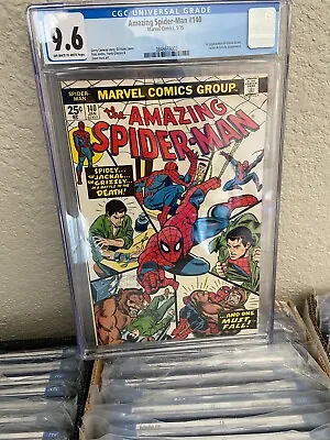 Buy Amazing Spider-Man #140, CGC NM+ 9.6, 1st Appearance Glory Grant • 238.81£