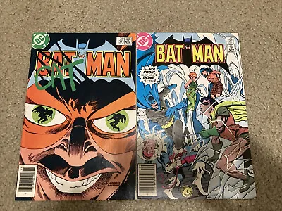 Buy Batman Vol 1 #371, 375 Comic Lot!  Preowned • 8£