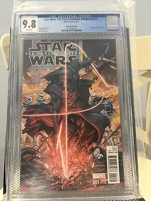 Buy STAR WARS: THE FORCE AWAKENS ADAPTATION #1 CGC 9.8 Neal Adams Variant Cover • 78.86£