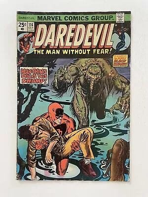 Buy Daredevil #114 1974 Bronze Age 1st App. Death Stalker Key G/VG • 5.83£