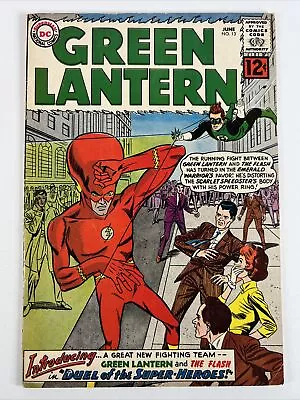 Buy Green Lantern #13 (1962) 1st Meeting W/Flash ~ DC Comics • 110.68£