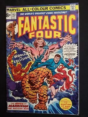 Buy Fantastic Four 153 Value Stamp Intact The Plunderermarvel Comics Collectors Item • 4£