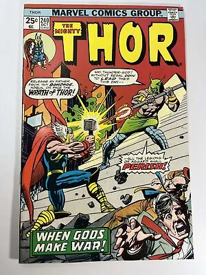 Buy Thor #240 (1975) In 7.0 Fine/Very Fine • 5.67£