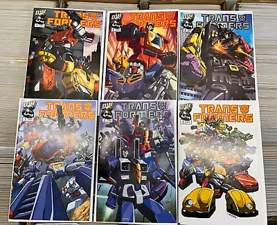 Buy Dreamwave Comics Transformers Generation 1 #1-6 Full Set 2002 • 1£