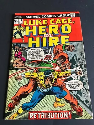 Buy Luke Cage, Hero For Hire #14, Original Owner, Fine+ • 27.67£