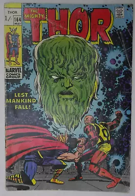 Buy Thor #164 Origin Of HIM Marvel Comics (1969) • 16.99£