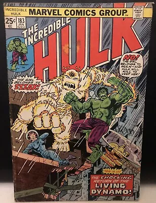 Buy Incredible Hulk #183 Comic Marvel Comics Bronze Age Reader Copy • 8.95£