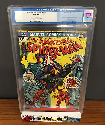 Buy Amazing Spider-Man 136 CGC 9.4 • 350.99£