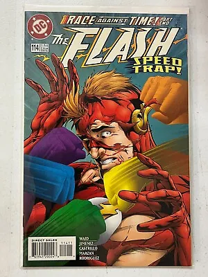 Buy DC Comic The Flash... Speed Trap!...Race Against Time! Part Two #114 1996 | Comb • 2.37£