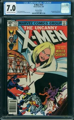Buy X-Men 131   1st Emma Frost White Queen Cover 2nd App Dazzler NEWSSTAND EDITION • 72.59£