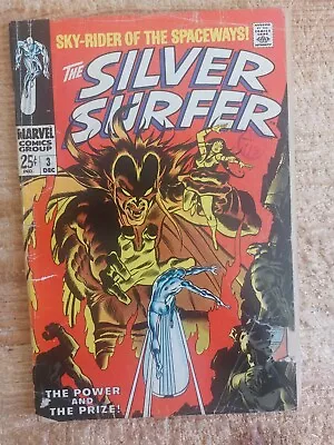 Buy SILVER SURFER #3 1st Mephisto Silver Age Marvel Comics 1968 Fa/GD Low Grade • 130£