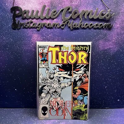 Buy Thor #349 Marvel Comic Origin Odinforce-Brothers Of Odin 1984 • 6.02£