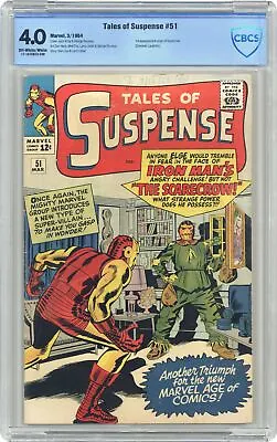 Buy Tales Of Suspense #51 CBCS 4.0 1964 17-1A7EB23-339 • 130.08£