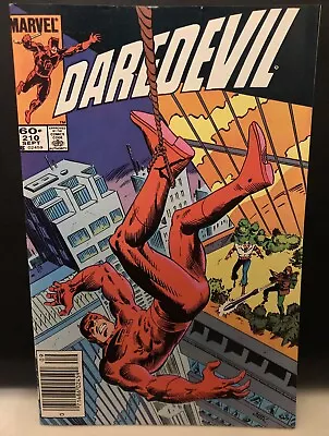 Buy DAREDEVIL #210 Comic Marvel Comics Newsstand • 6.85£