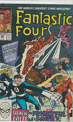 Buy Marvel Comics Fantastic Four #326 (1989) 1st Print Vf • 2.25£