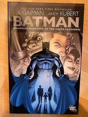 Buy Batman Whatever Happened To Caped Crusader Paperback TPB Graphic Novel DC Comics • 8.95£