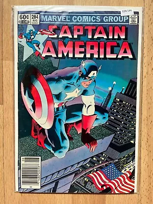 Buy Captain America 284 Marvel Comics Newsstand 5.5 24-144 • 7.94£