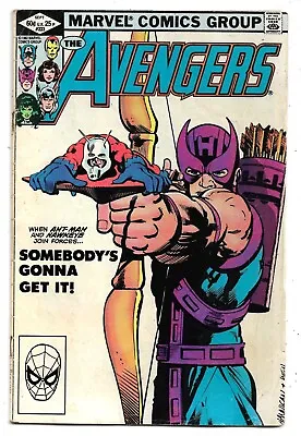Buy The Avengers #223 Classic Hawkeye & Ant-Man Cover FN (1982) Marvel Comics • 12.50£