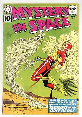 Buy Mystery In Space 70 Infantino! 2nd Dust Devils Jakarta Adam Strange 1961 DC J872 • 18.81£