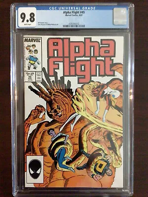 Buy CGC 9.8 Alpha Flight 49 White Pages • 59.96£