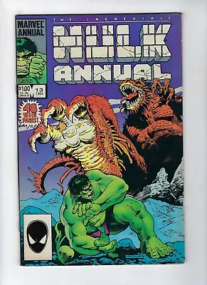 Buy INCREDIBLE HULK ANNUAL # 13 (Marvel Comics, 1984) VF- • 5.95£