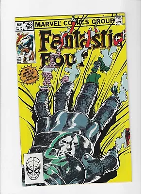 Buy Fantastic Four #258 Cover Art By John Byrne Feat Doctor Doom 1961 Series Marvel • 4.73£