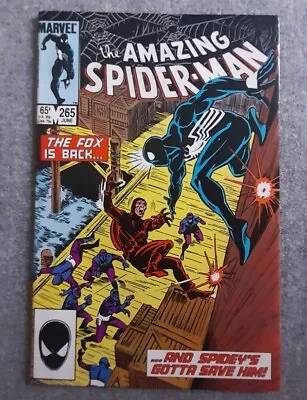 Buy Amazing Spiderman #265 VF+ 1st Appearance Of Silver Sable. Copper Age Classic. • 4.20£