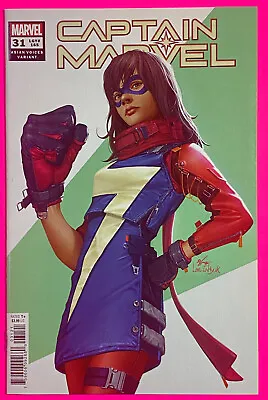 Buy Captain Marvel #31 (marvel 2021) Asian Voices |  Inhyuk Lee Variant | Ms Marvel • 7.13£