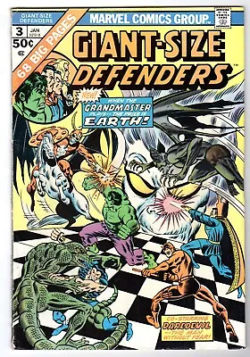 Buy Giant Size Defenders 3 (1975 Marvel) VG 1st Appearance Of Korvac • 31.79£