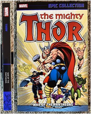 Buy Mighty Thor Epic Collection TPB Vol 16 War Of The Pantheons - Marvel 383 390 400 • 39.57£