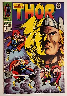 Buy Thor #158 (1968, Marvel) FN- Origin Of Donald Blake/Thor Retold • 10.39£