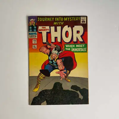 Buy Journey Into Mystery With Thor #125 VG/FN Raw Comic • 185£