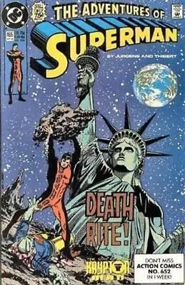 Buy Adventures Of Superman Vol. 1 (1939-2011) #465 1st Hank Henshaw • 4£