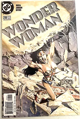 Buy Wonder Woman  #206. 2nd Series. Sept. 2004. J.g. Jones Painted Cover. Vfn/nm 9.0 • 7.99£