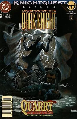Buy Batman: Legends Of The Dark Knight #61 Newsstand Cover (1992-2007) DC Comics • 2.01£
