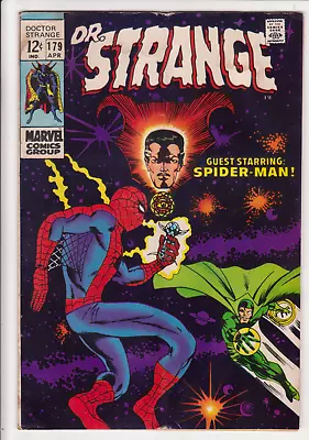 Buy Doctor Strange #179 Marvel 1969 VG- 3.5 Reprints AMS Annual #2 By Lee/Ditko • 19.86£