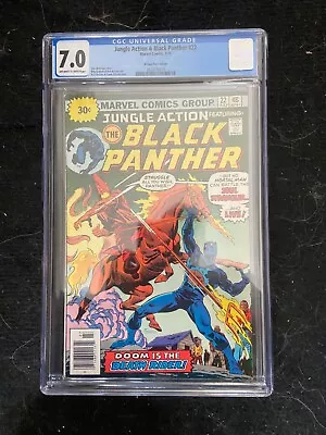 Buy Jungle Action #22, 7.0 CGC FN/VF, 30 Cent Price Variant; Black Panther • 178.73£