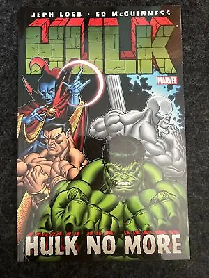Buy Hulk #3 Hulk No More By Lobe & McGuinness (Marvel 2010 Trade Paperback) NEW • 17.99£