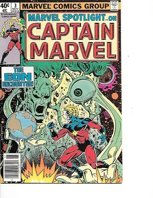 Buy Marvel Spotlight On Captain Marvel #3 VF+/NM  Nov 1979 • 2.34£