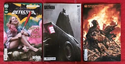 Buy Detective Comics #1056 THREE COVER SET  A B D Bermejo, Puppeteer Lee & Main • 7.88£