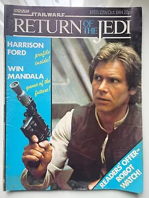 Buy Star Wars Weekly Return Of The Jedi No.71 Marvel Comic UK. • 1.75£