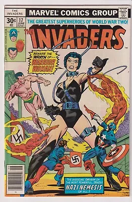 Buy 1977 Marvel Comics The Invaders #17 In Vf/nm Condition - Intro Warrior Woman • 15.89£